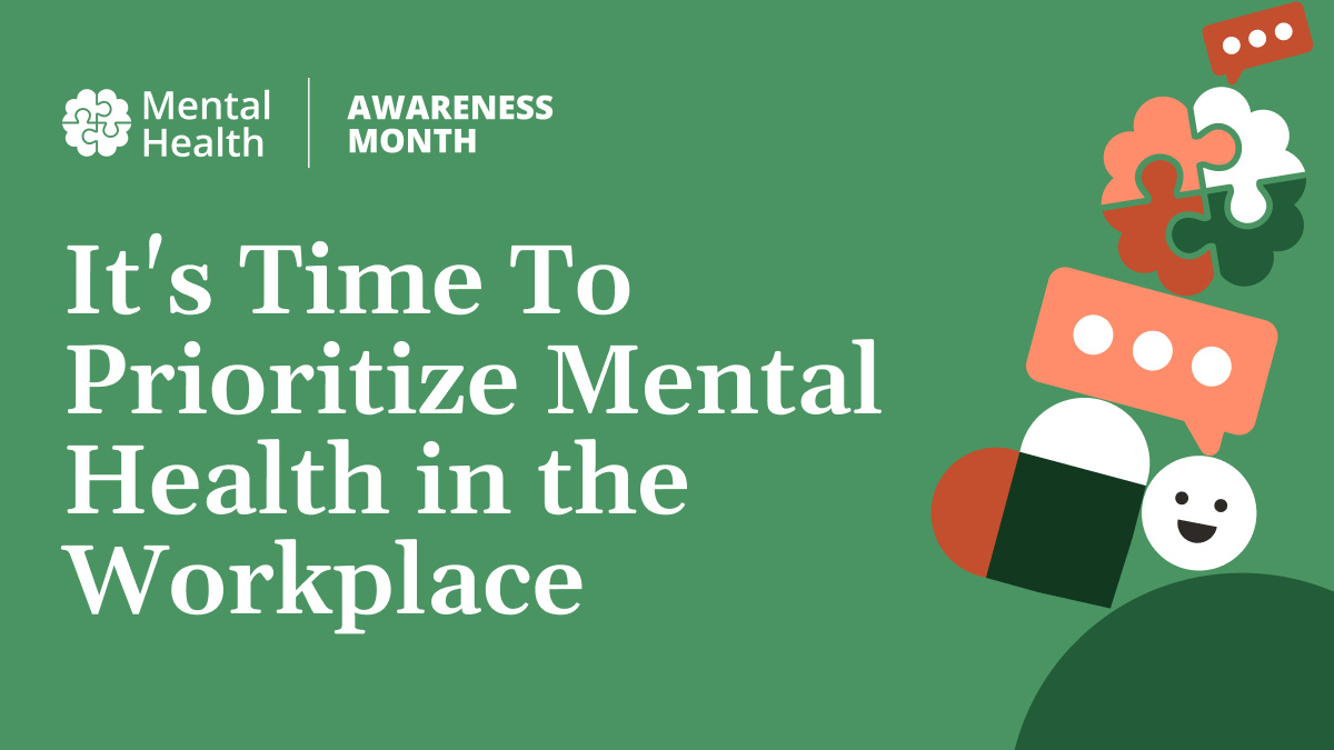 October Mental Health Awareness Month Banner 