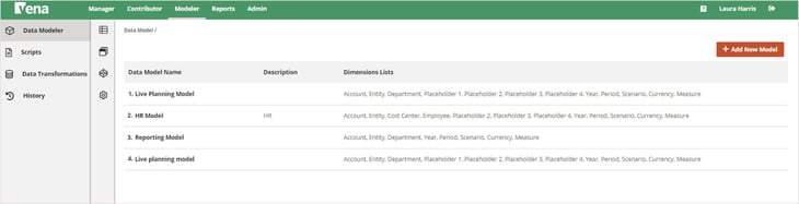 new modeler landing page