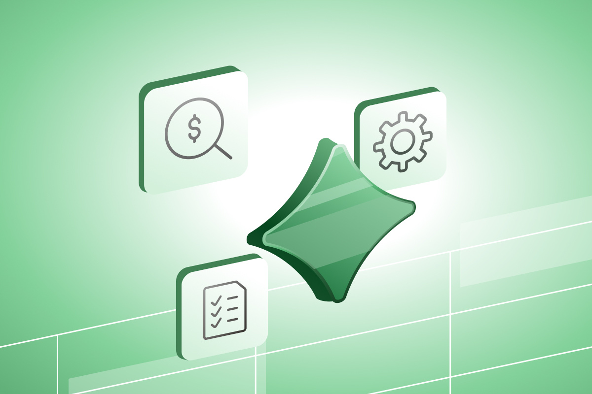 AI graphic accompanied with agentic capabilities around it