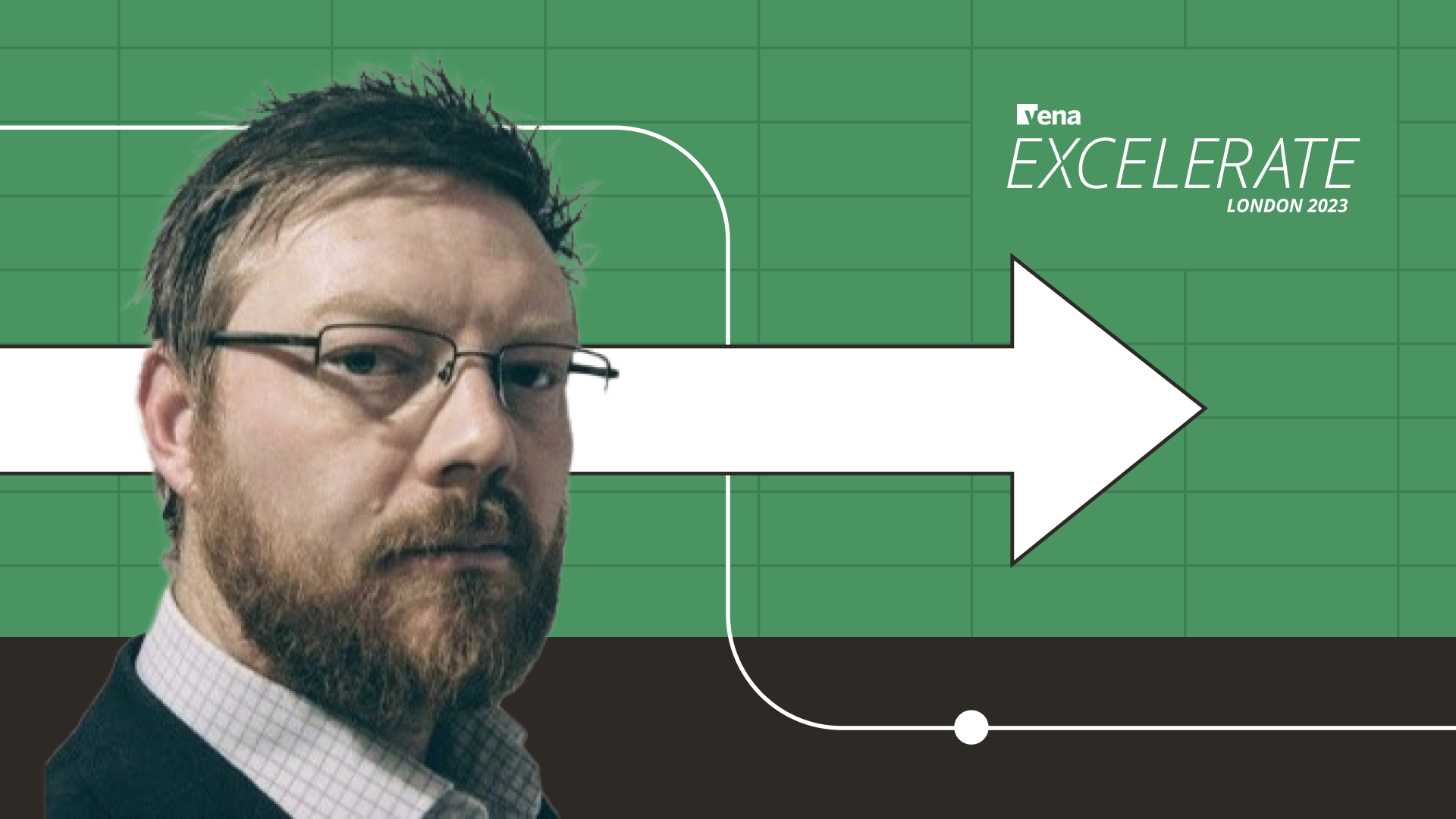 Headshot of Rob Sparrowhawk on a green background