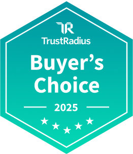 TrustRadius Buyer's Choice Award logo