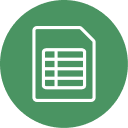 spreadsheet-green-circle