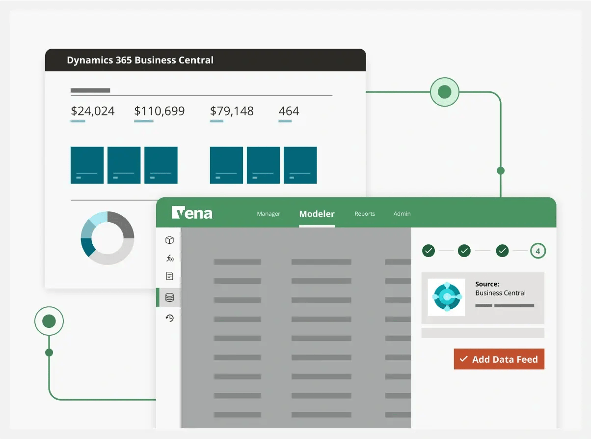 Vena Microsoft Dynamics 365 product illustration